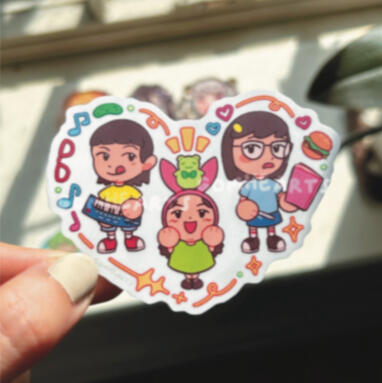 Burger Kids Magnet
