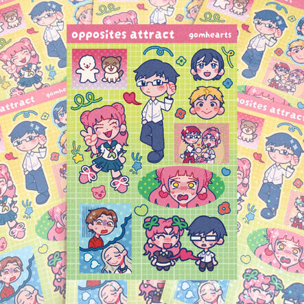 Polar School Sticker Sheet